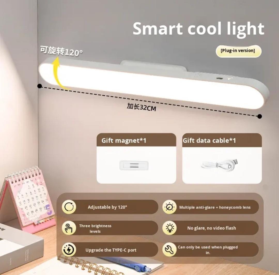 Motion Sensor LED Light with Digital Clock