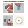 Round Rechargeable Motion Sensor Light
